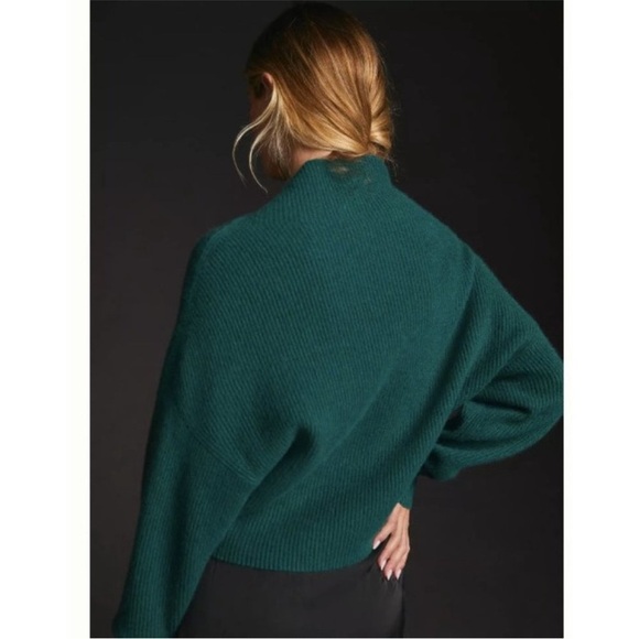 Anthropologie Pilcro Cashmere Ribbed Sweater Sz S - Picture 2 of 7